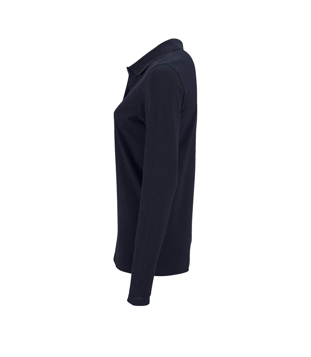 SOLS - Polo manches longues PERFECT - Femme (Bleu marine) - UTPC2908