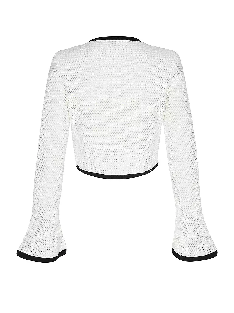 SELF-PORTRAIT Strickjacke  weiss