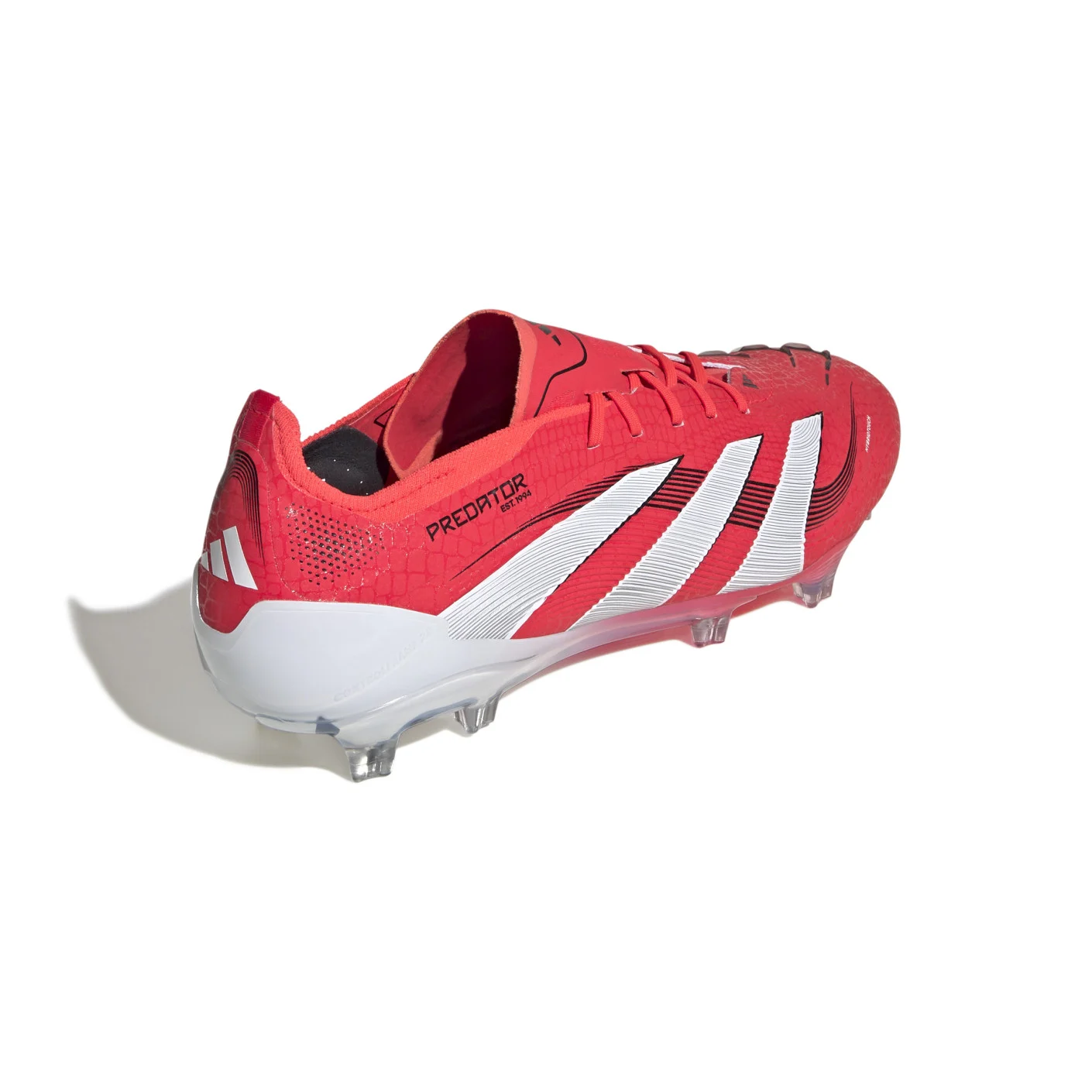 Adidas Predator Elite Gras Voetbalschoenen (FG) Rood Wit Zwart