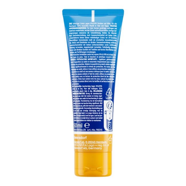 Nivea sun Alpin Face SPF 50 50 ML
