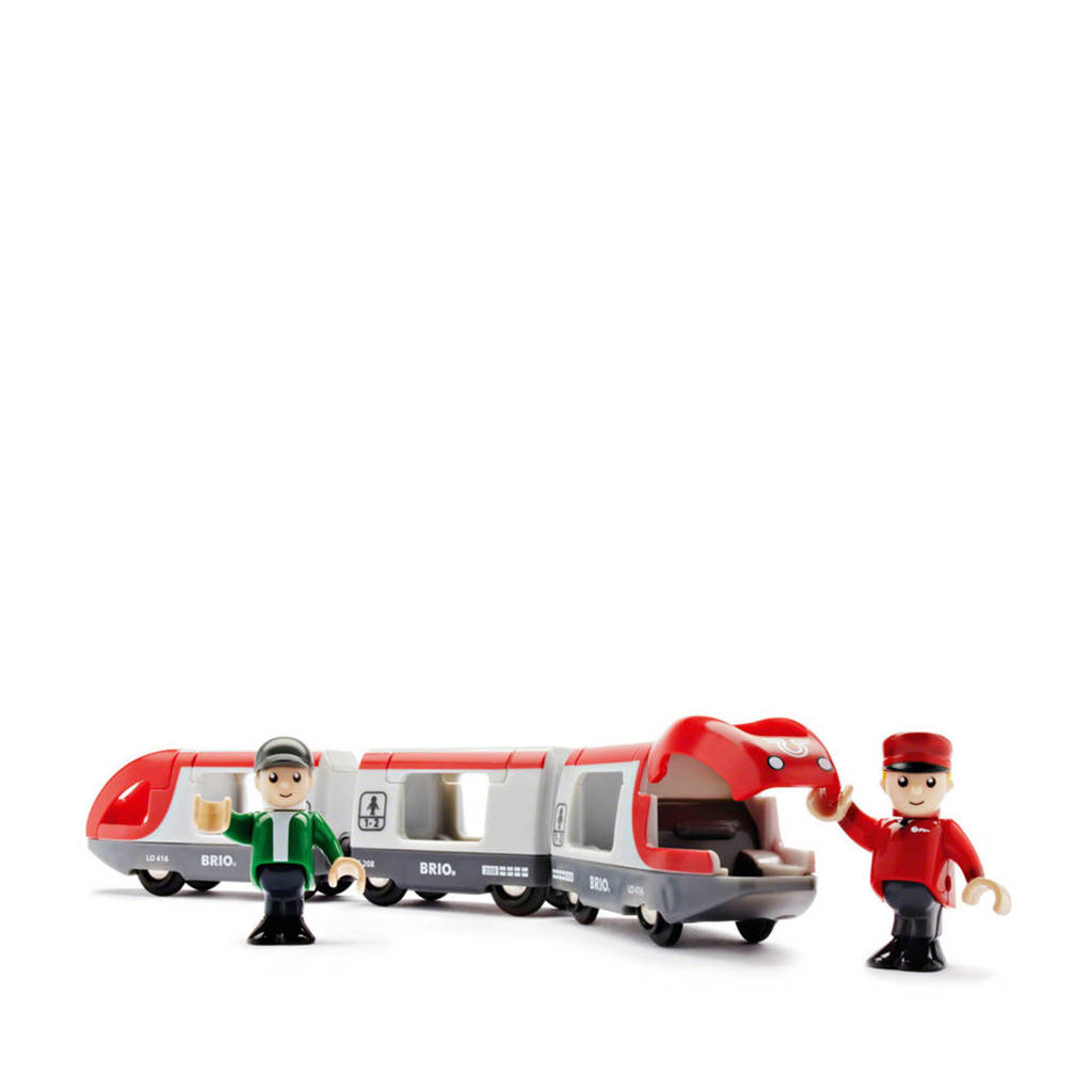 houten Rode passagierstrein - 33505