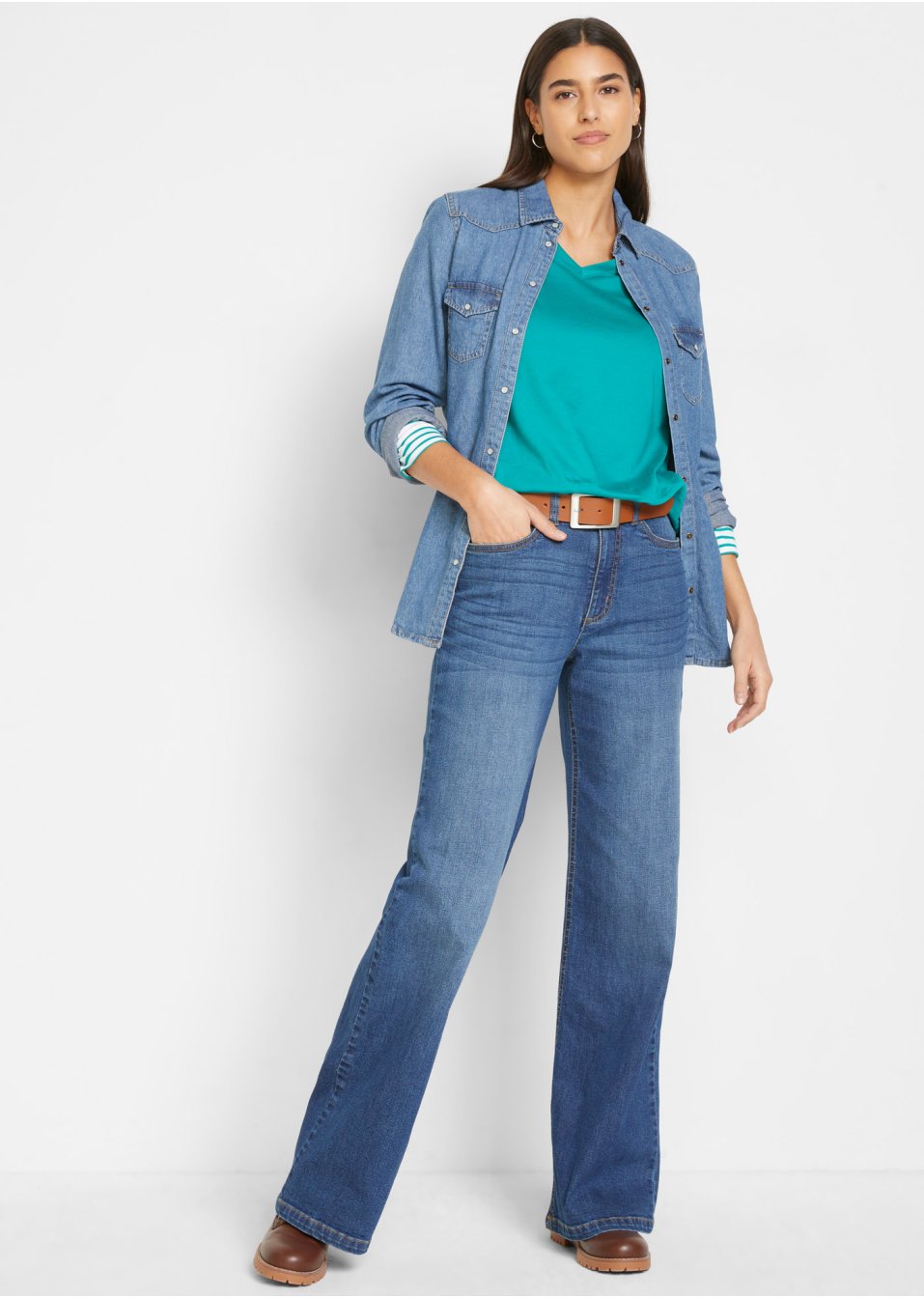 Jean extensible Wide Fit