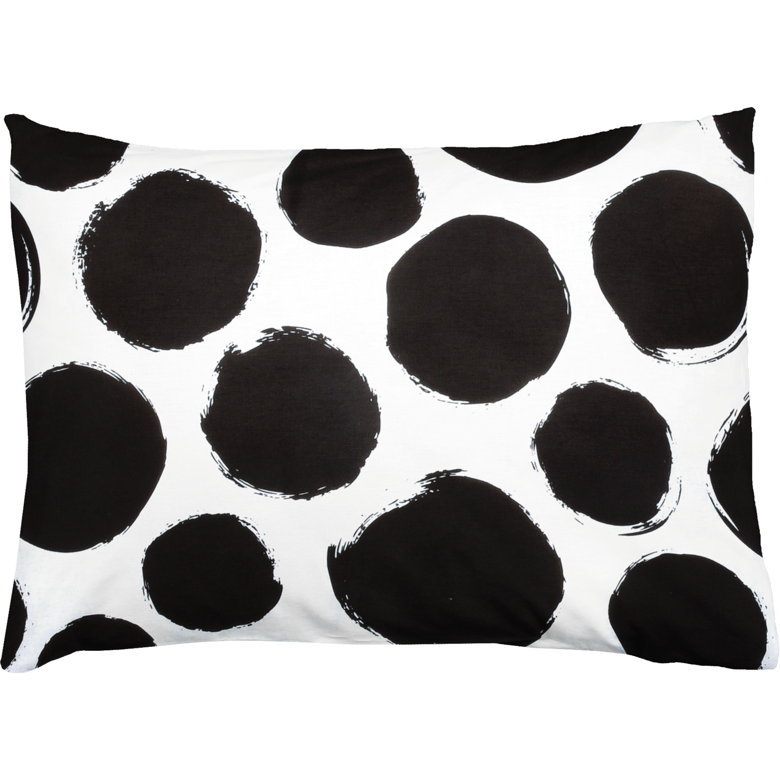 Bettwäsche schwarze Punkte 50x70 Kissenbezug