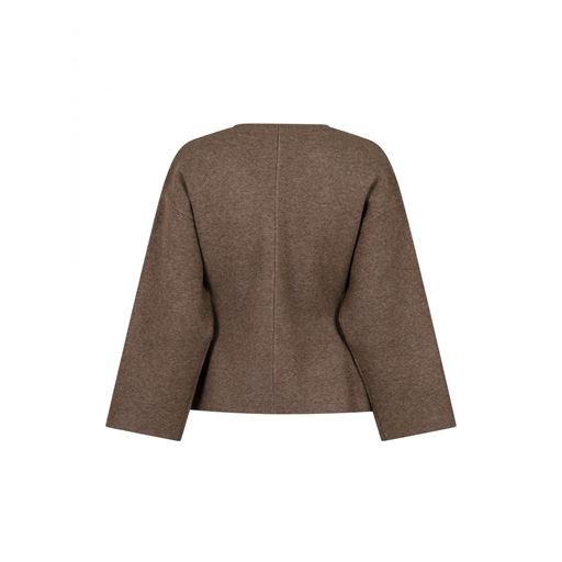 Neo Noir Linda Knit Bluse, Mocca, 42