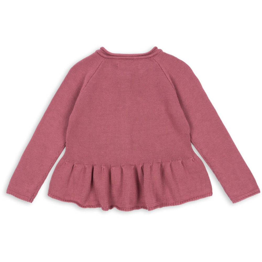 Køb Konges Sløjd Deco Rose Cabby Flæse Cardigan GOTS