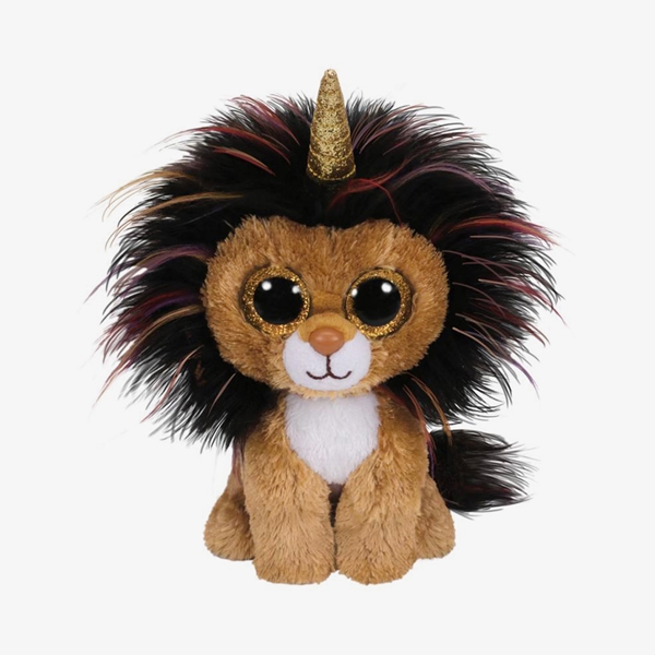 Ty Beanie Leeuw met Hoorn Ramsey 15 cm