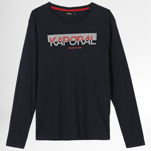 Tee Shirt Manches Longues Enfant Monty Bleu Marine