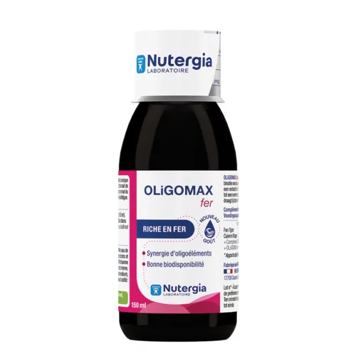 Bien-être féminin - OLiGOMAX Fer - Riche en fer - 150ml