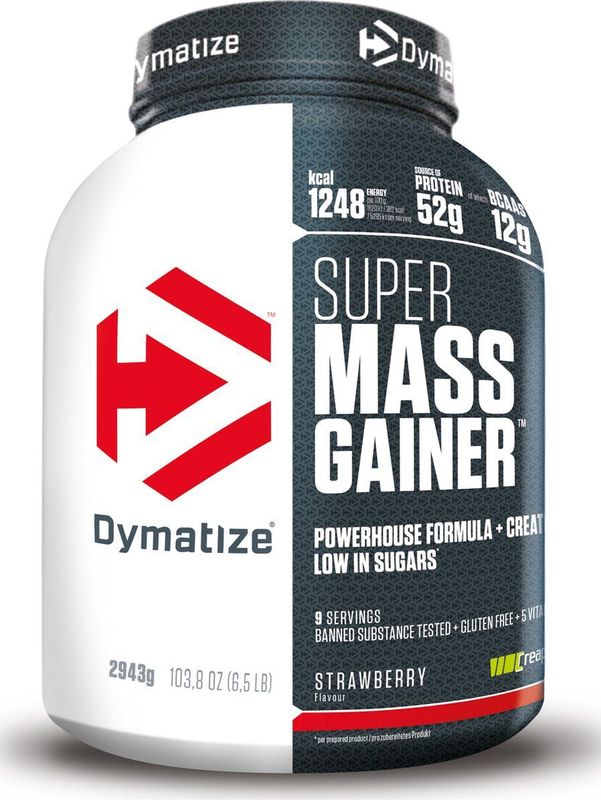 Super Mass Gainer 2943gr Aardbei