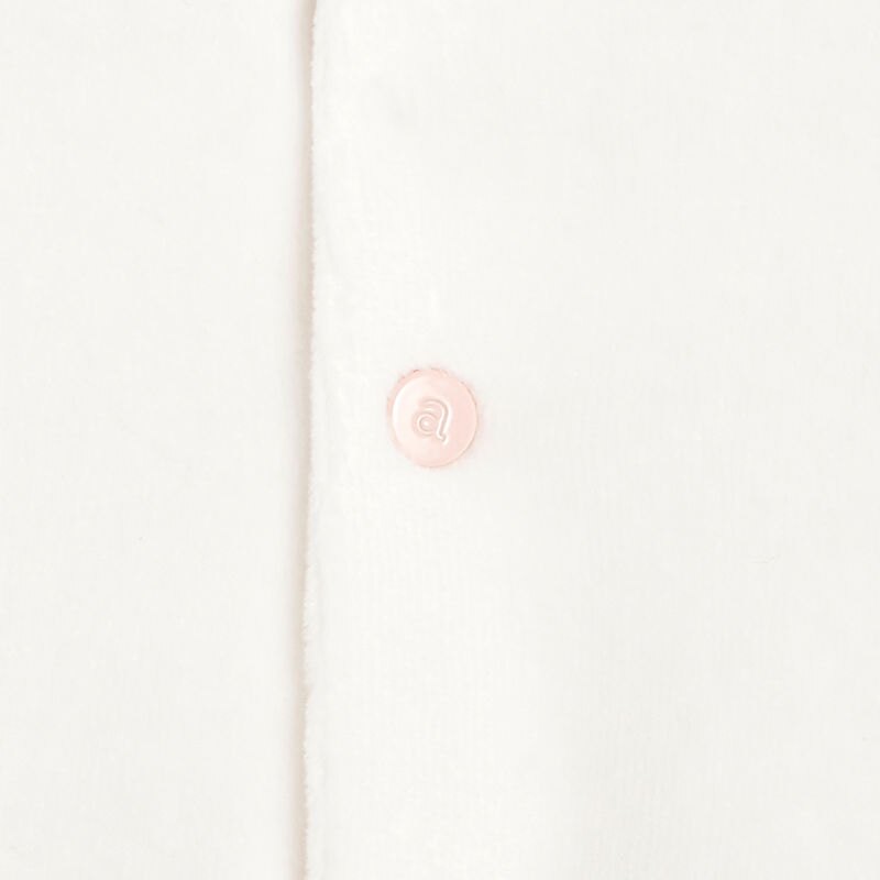 Pyjama bébé en velours rose Absorba Rose