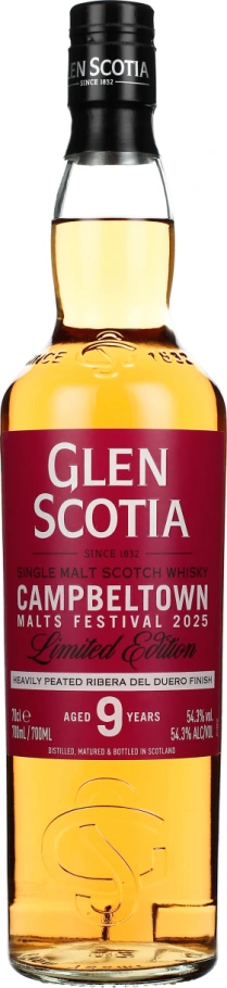 GLEN SCOTIA 9 YEARS CAMPBELTOWN MALTS FESTIVAL 2025 70CL