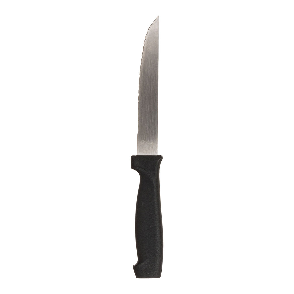 Lot de 3 couteaux à steak noir 22.5cm