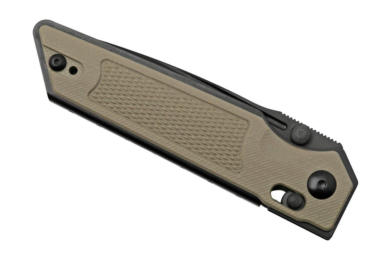 Real Steel Sacra TAC 7712C, K110 Plain Coyote G10, zakmes