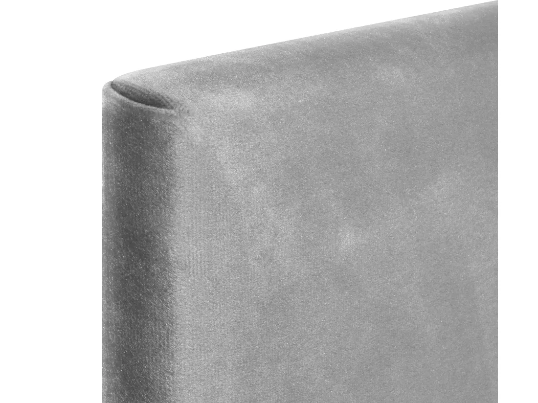 DHOME Tête de lit en lin naturel uni avec passepoils 160x50cm Lits 150/160 - Moutarde