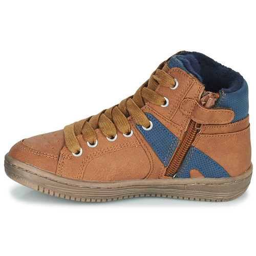 Kickers - LOWELL - Camel / Bleu