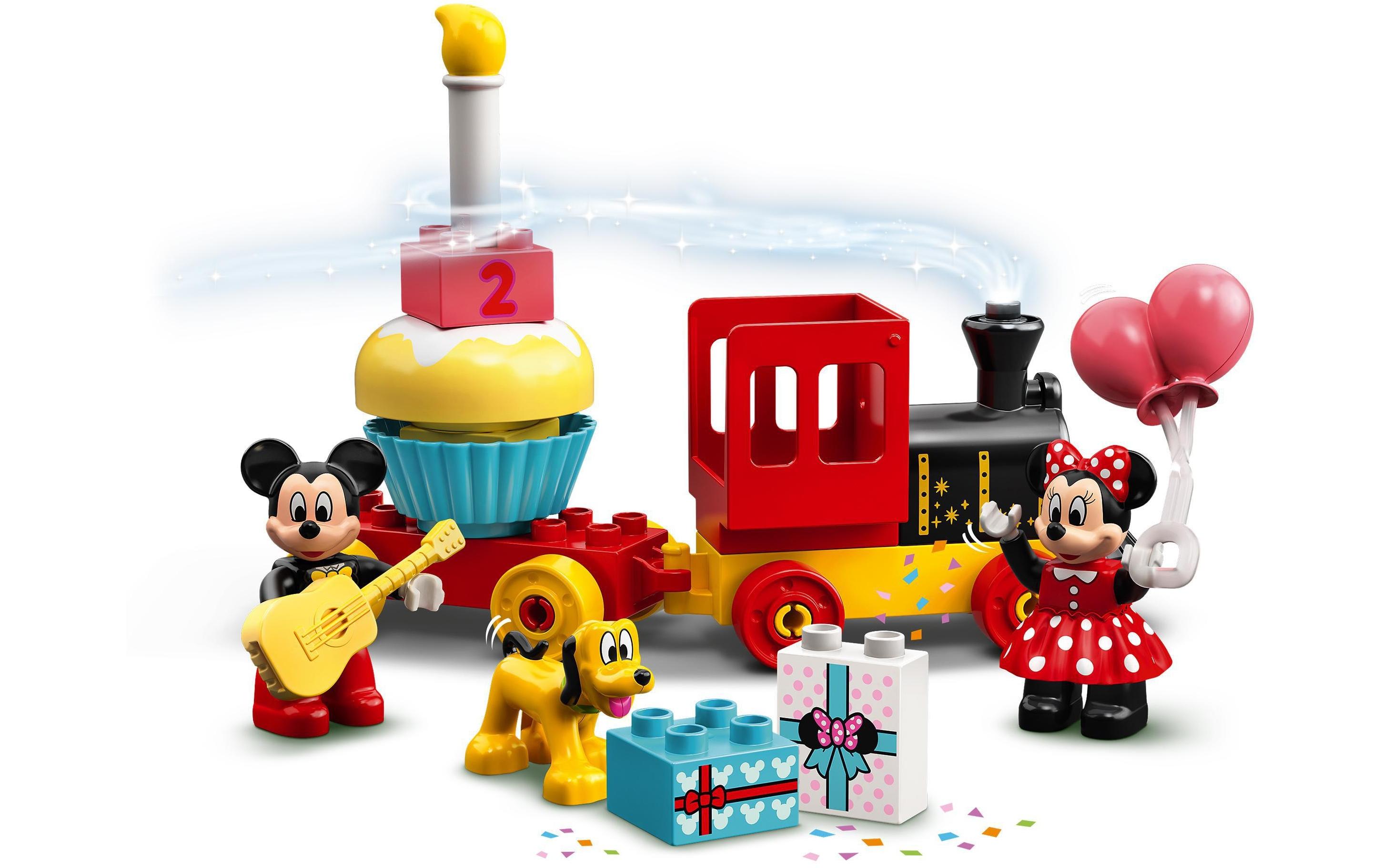 DUPLO® Mickys & Minnies Geburtstagszug 10941Disney Geburtstagszug für entwicklungsförderndes Spielvergnügen