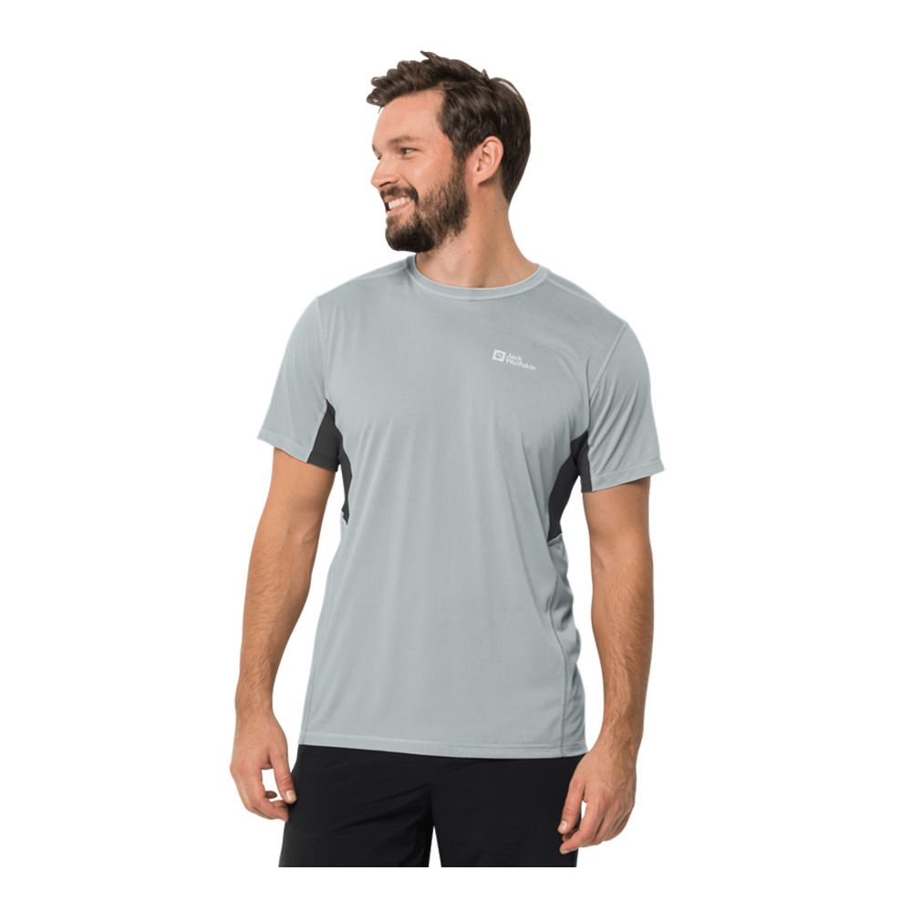 Jack Wolfskin PRELIGHT - Maillot Homme silver grey