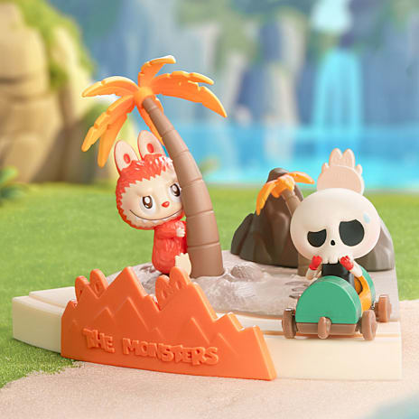 Labubu monsters playing games scene samlerfigur – flere varianter – assorteret