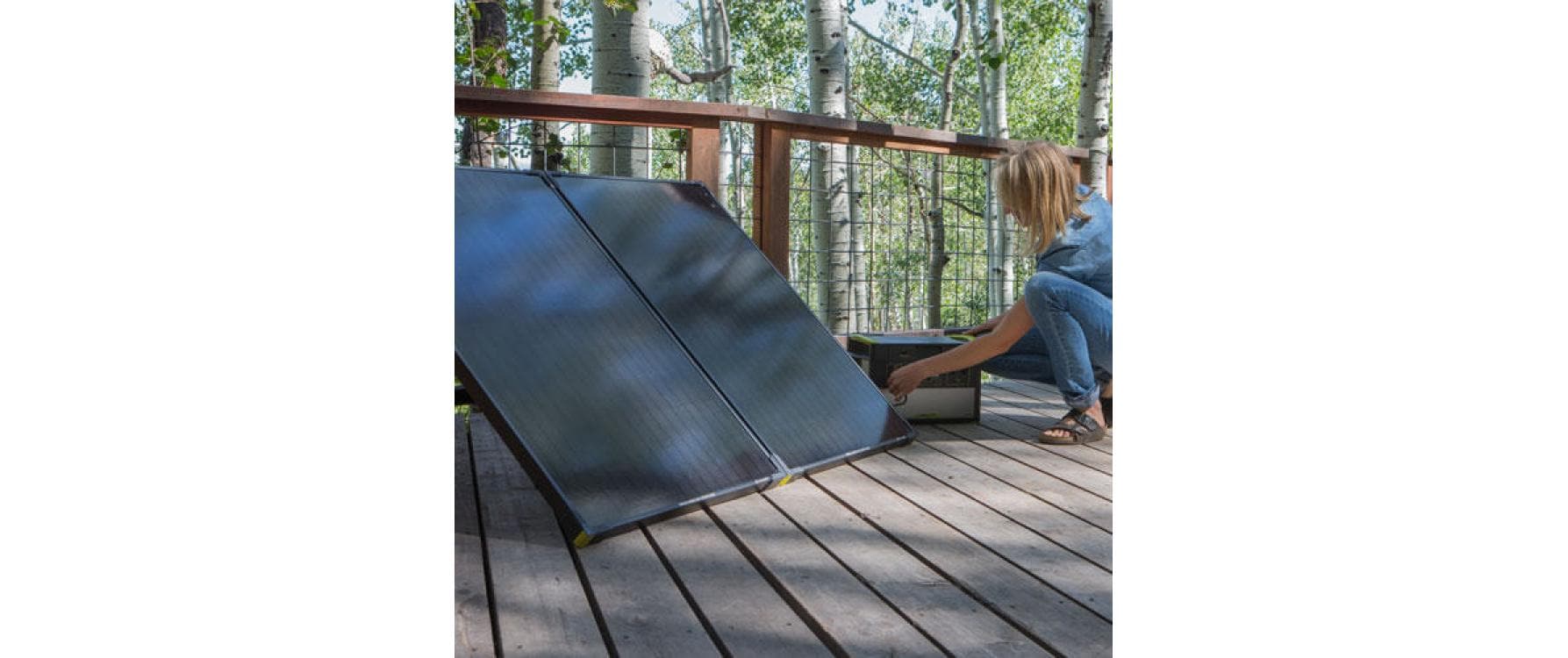 Solarpanel Boulder 200 Briefcase 200 W<br>Monokristallines 200 Watt Solarmodul