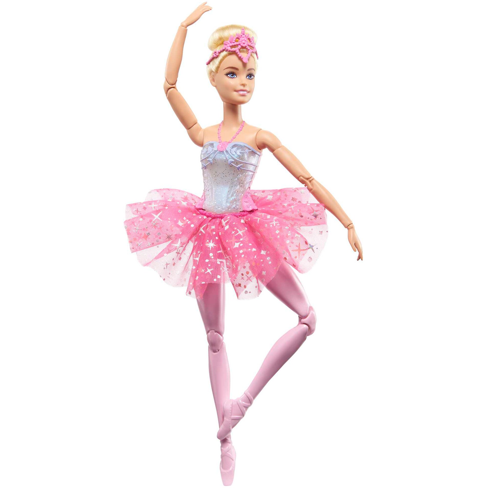 Mattel Puppe Barbie Dreamtopia Zauberlicht-Ballerina