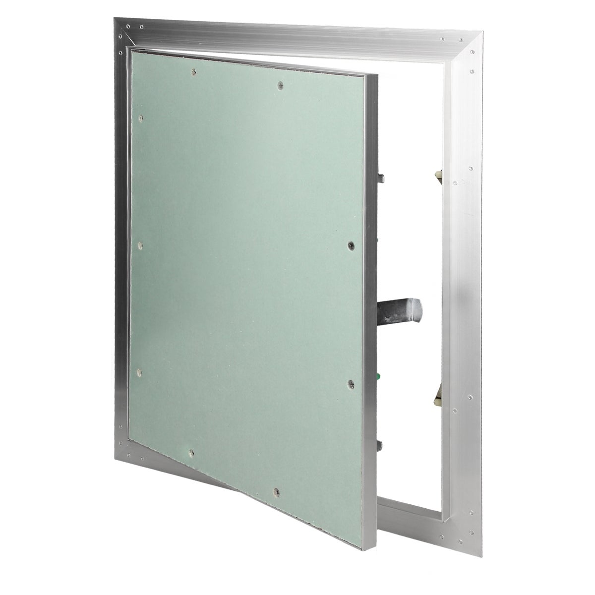 ECD Duitsland Toegangspaneel/Toegangsdeur met gipsplaatinzetstuk 400x600mm, 12,5mm gipsplaat, Aluminium frame, Toegangsdeur/Onderhoudsluik/Reinigingsluik/Toegangsopening, Geschikt voor vochtige ruimtes, Gipsplaatconstructie