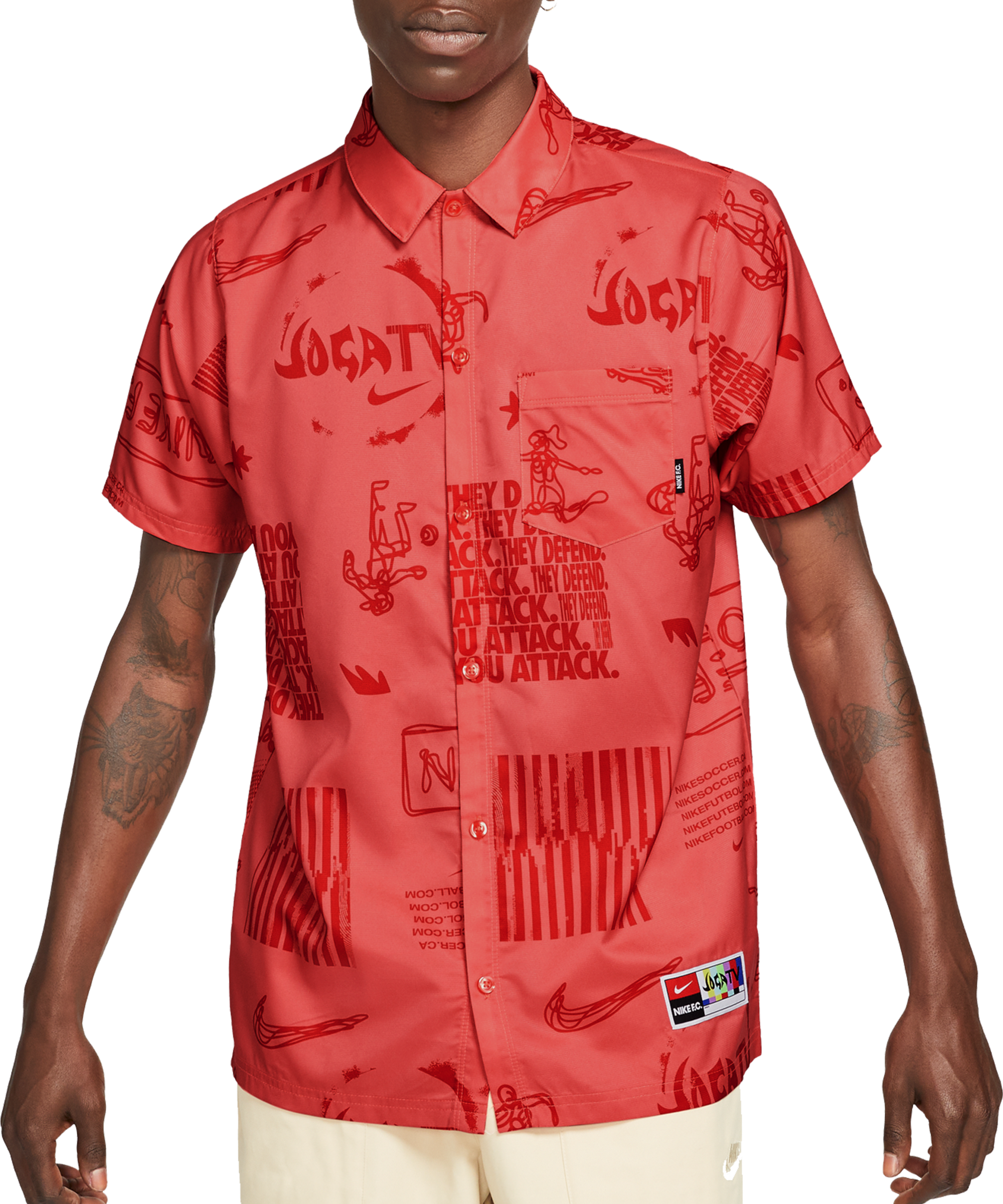Nike F.C. Joga Bonito Whitespace Hemd F858