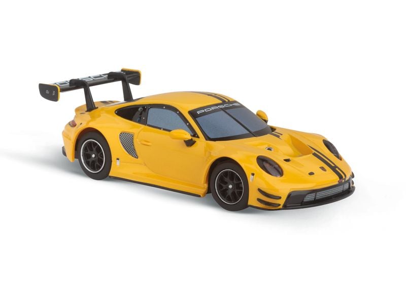 Carrera Rennbahnauto Porsche 911 GT3 R Speed Yellow Detailgetreuer Porsche für Kinder