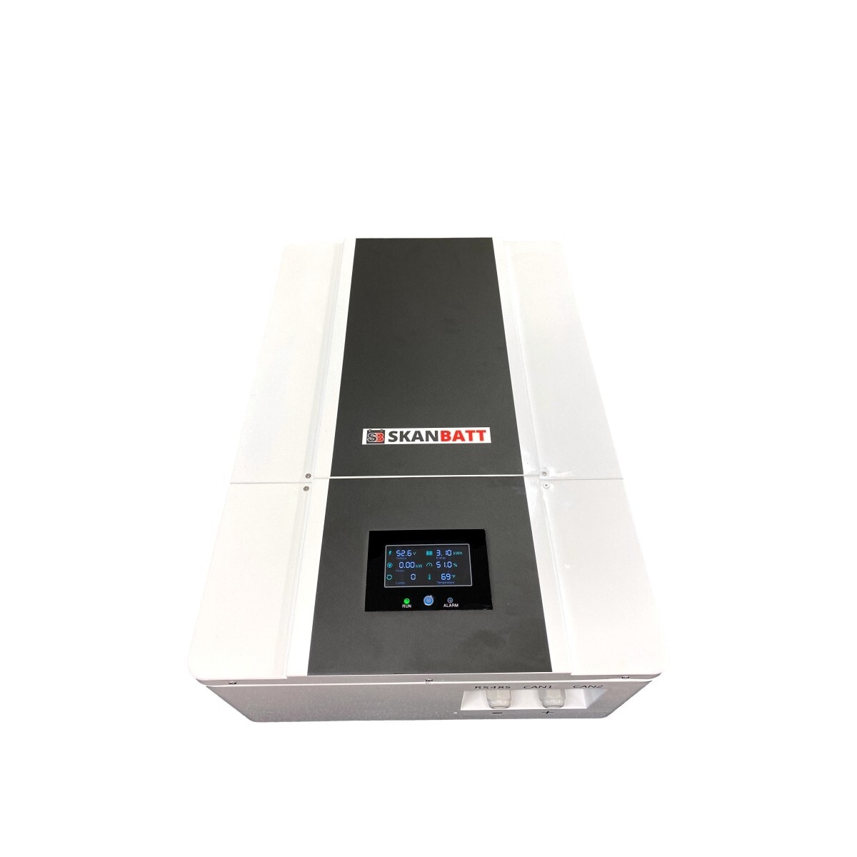 SKANBATT PowerWall LiFePO4 51,2V 120Ah - 6,144kWt - WIFI - HEAT