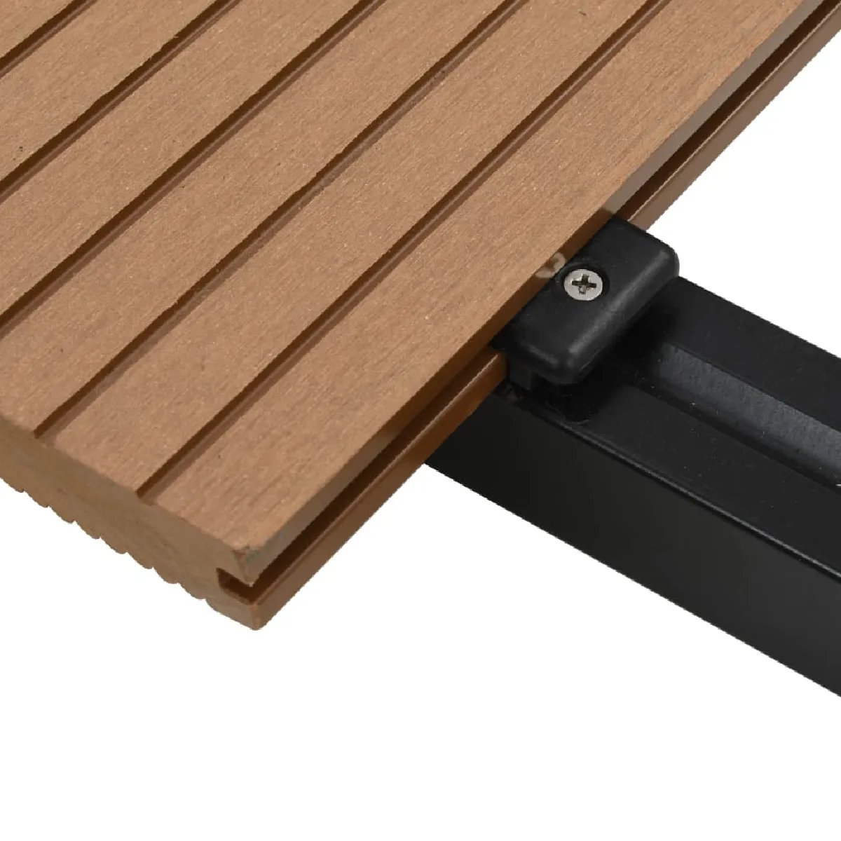 vidaXL Panneaux de terrasse WPC 20 m² Teck