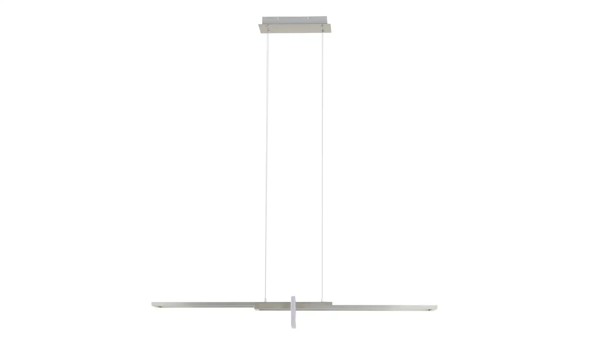Trio LED-Pendelleuchte, Nickel matt, ´geometrisch`