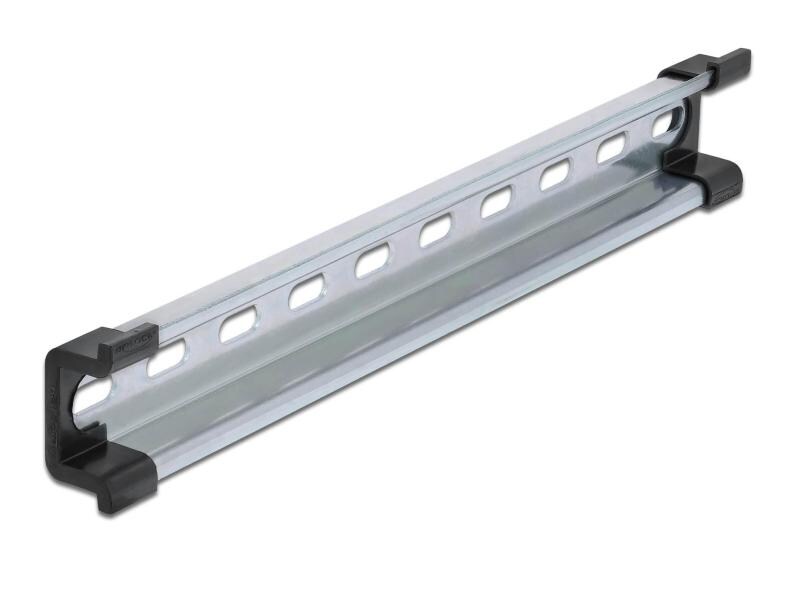Delock Hutschiene/DIN Rail 35 x 15 mm, 25 cm aus Stah Delock Hutschiene 35 x 7.5 mm (19