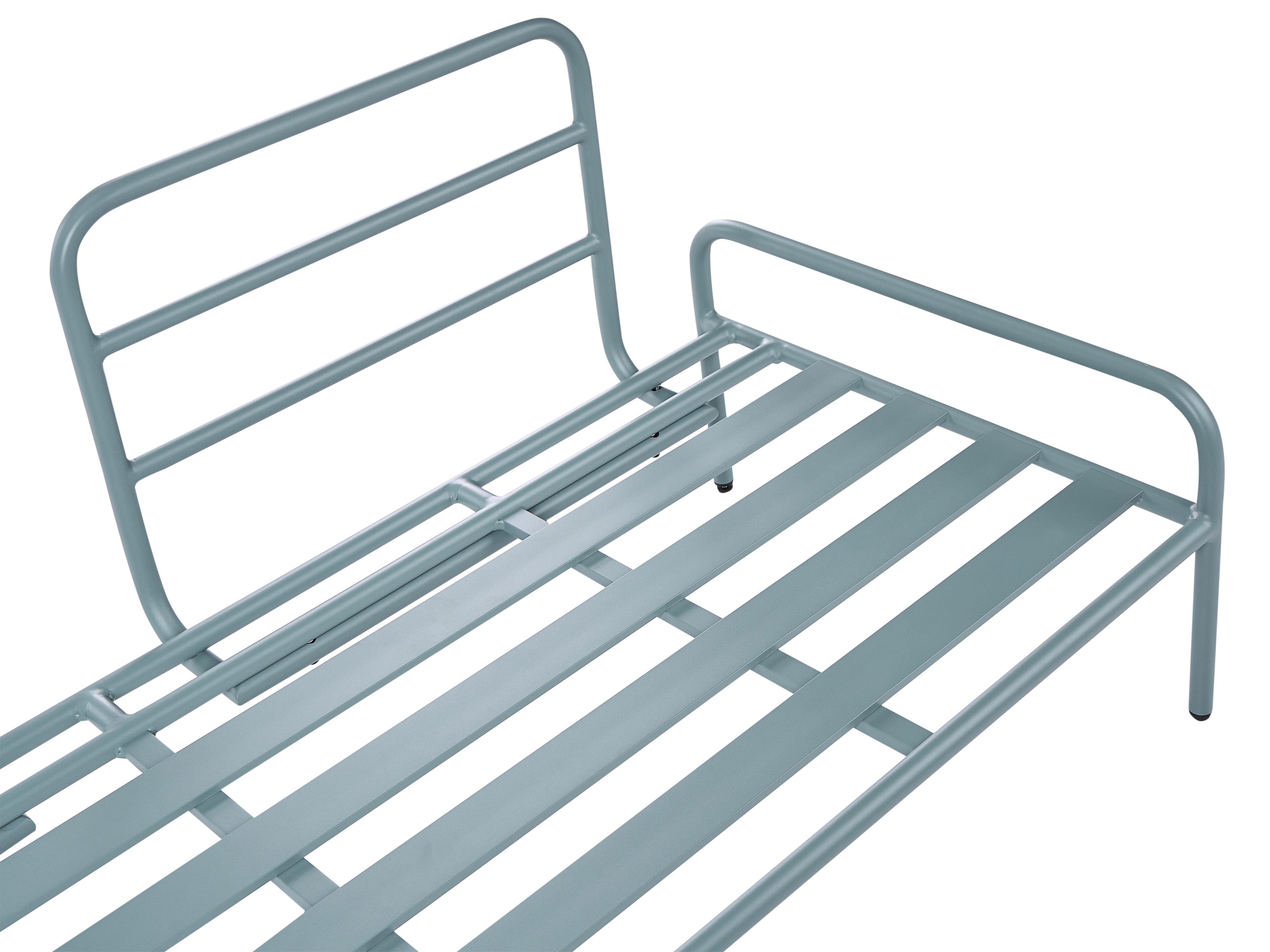 Tuin loungebank 2-zits SOLOFRA Metaal Mintgroen