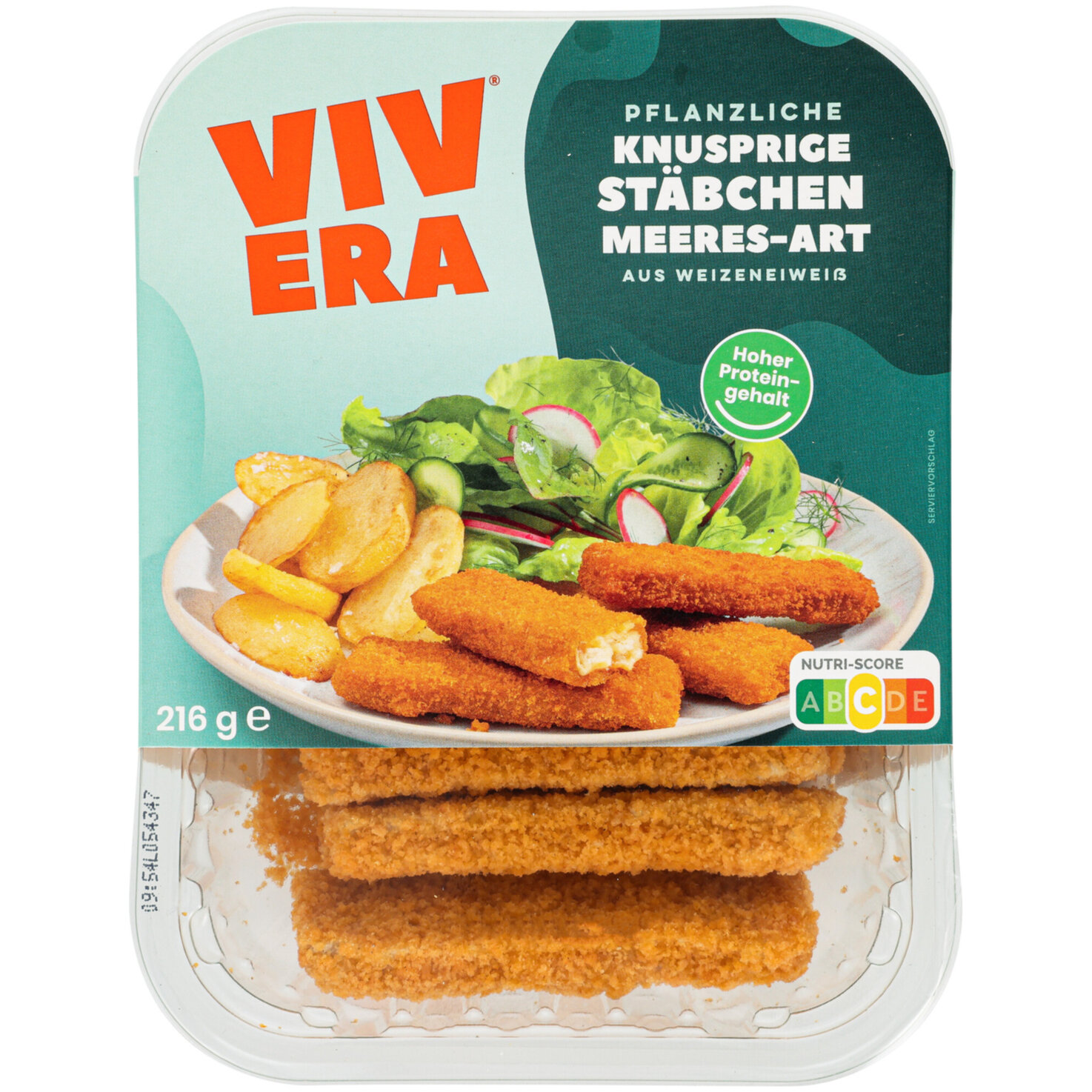 Vivera Vissticks wie Fischstäbchen vegan -