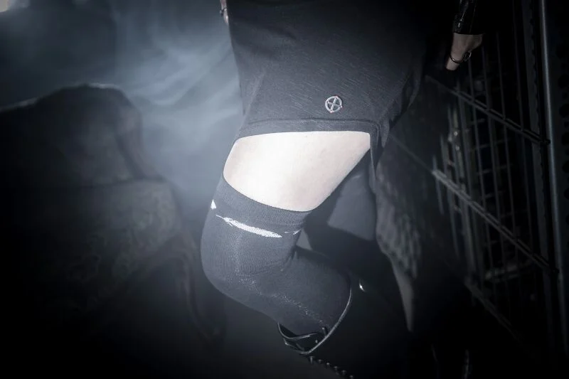 Gothicana X The Crow - Chaussettes Montantes | Gothicana by EMP Chaussettes montantes