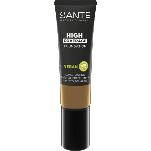 High Coverage Foundation 08 Warm Chestnut