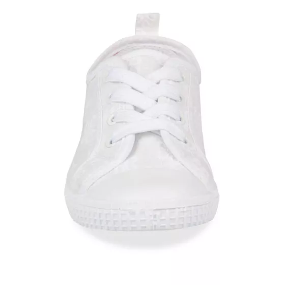 Baskets BLANC LOVELY SKULL