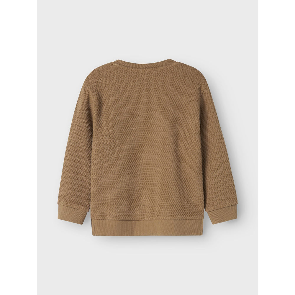 Køb Lil'Atelier Sepia Tint Nmmnoello Ls Loose Sweat Lil