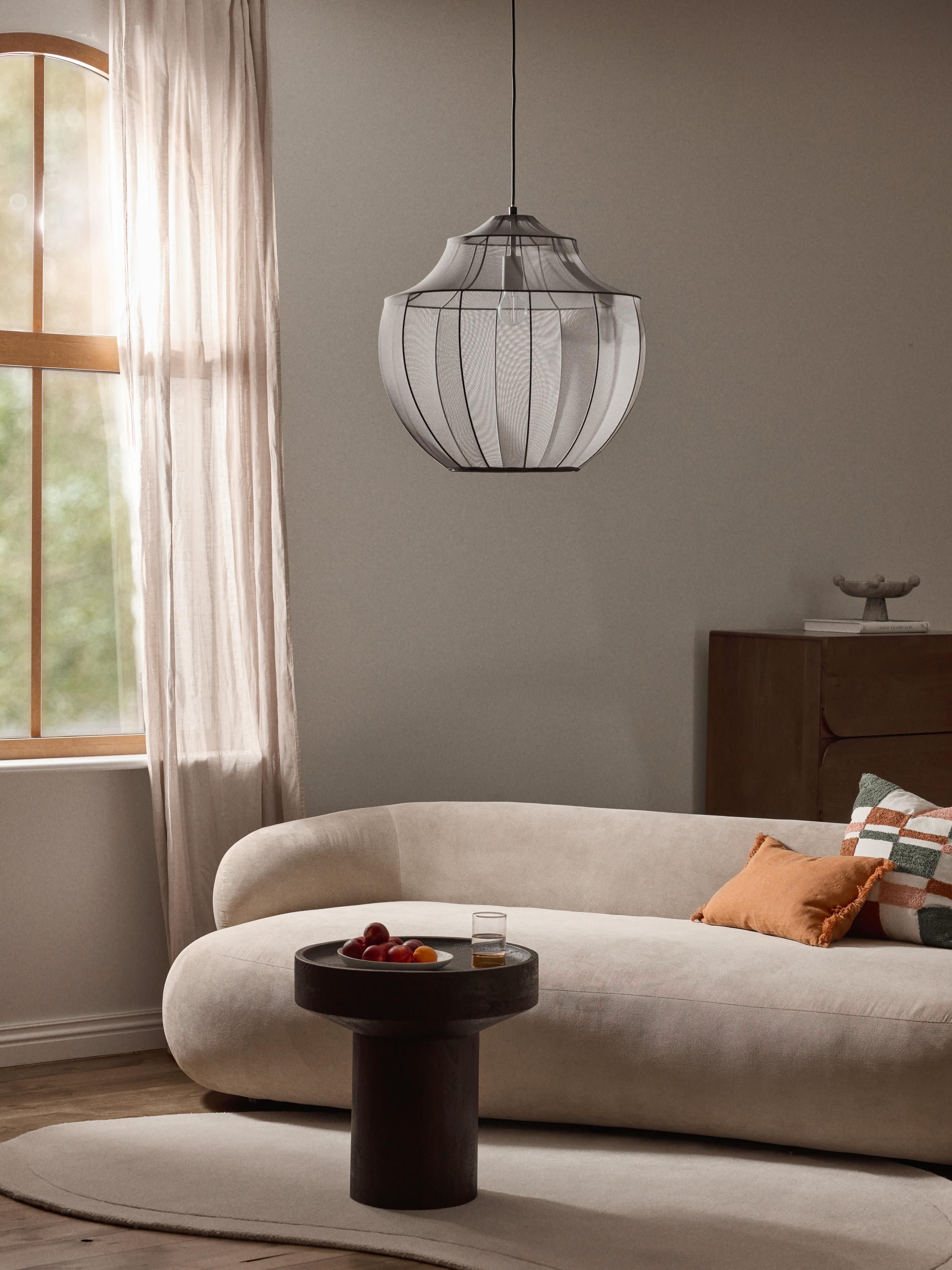 Hanglamp Beau van netstof