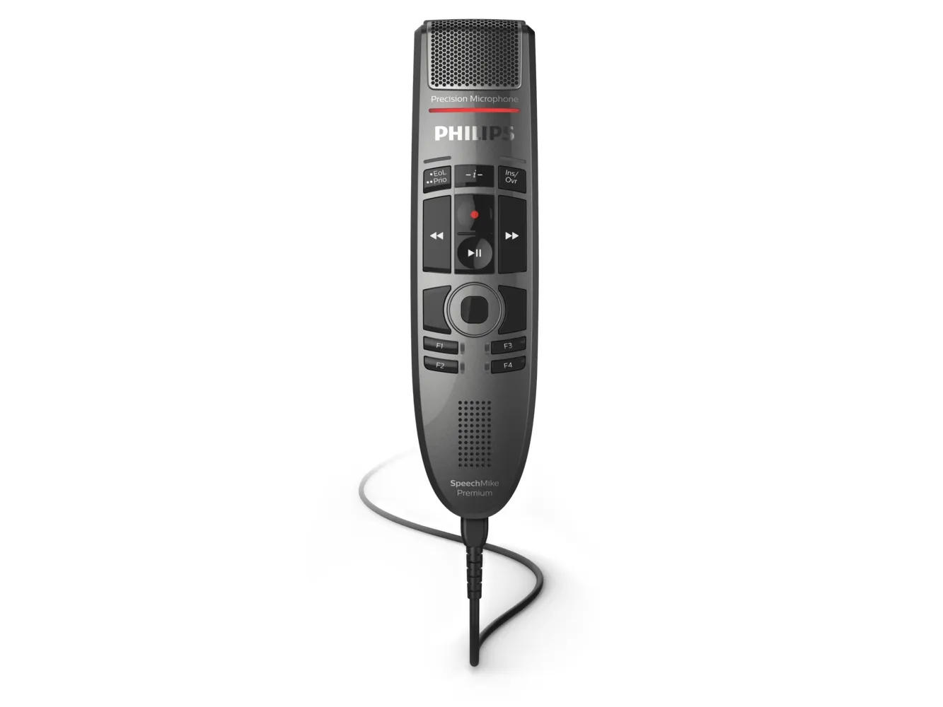 Philips SpeechMike Premium Touch SMP3700 - Højttalermikrofon - USB - mørkegrå perlemetallisk