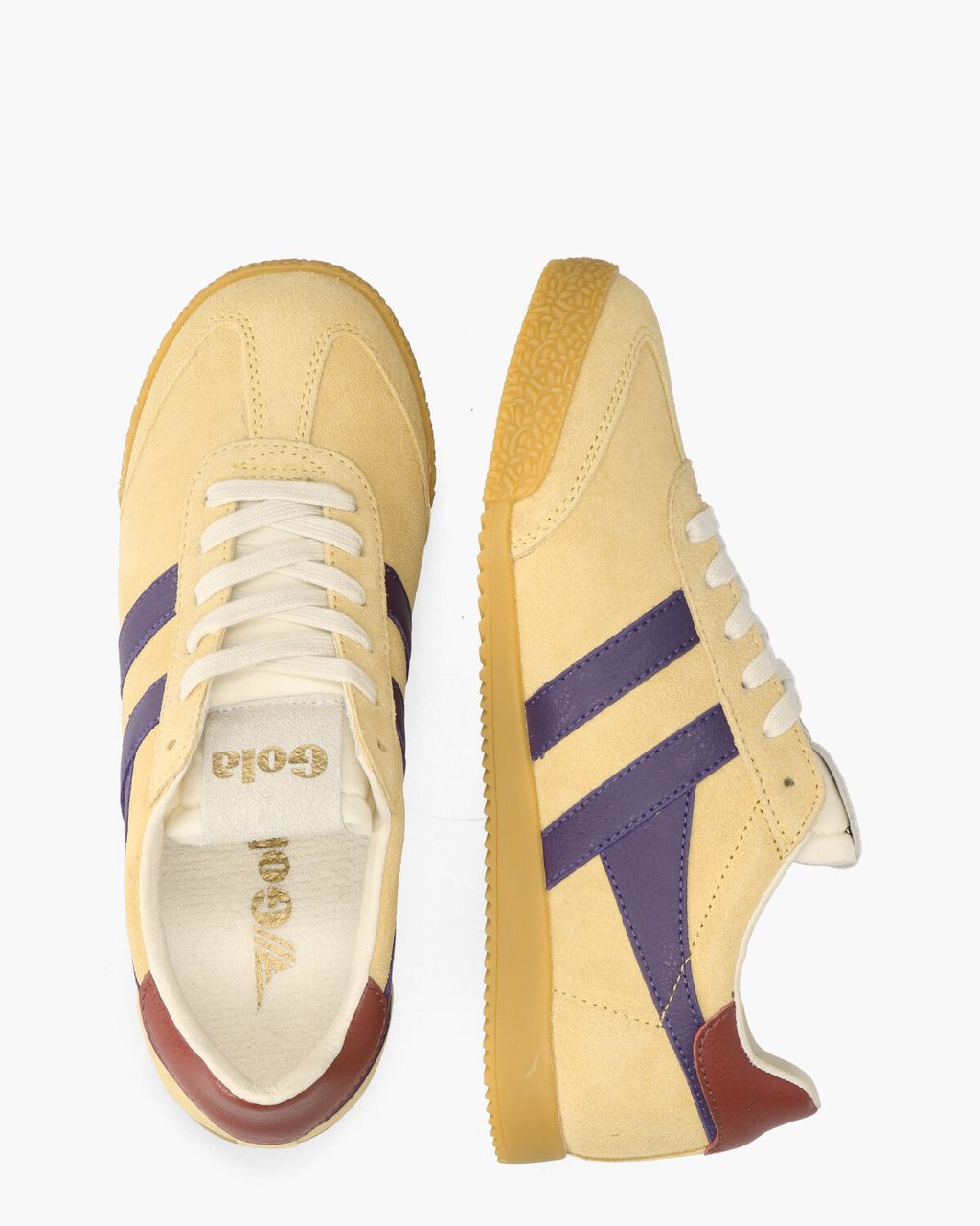 Gola Elan Geel/Multicolor Damessneakers