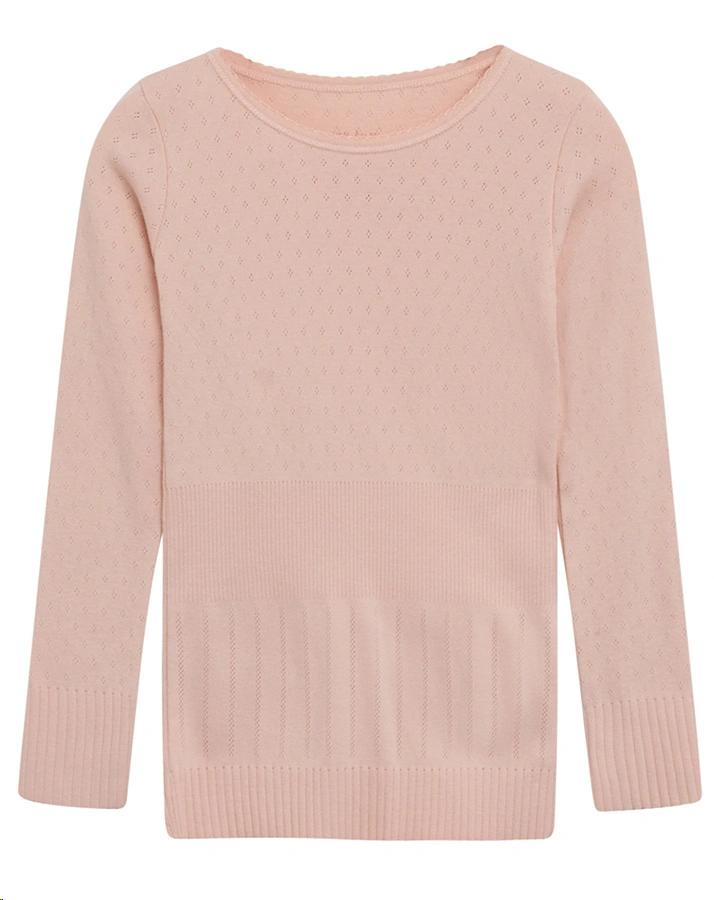 Langarmshirt BASIC DORIA MINI in cameo rose