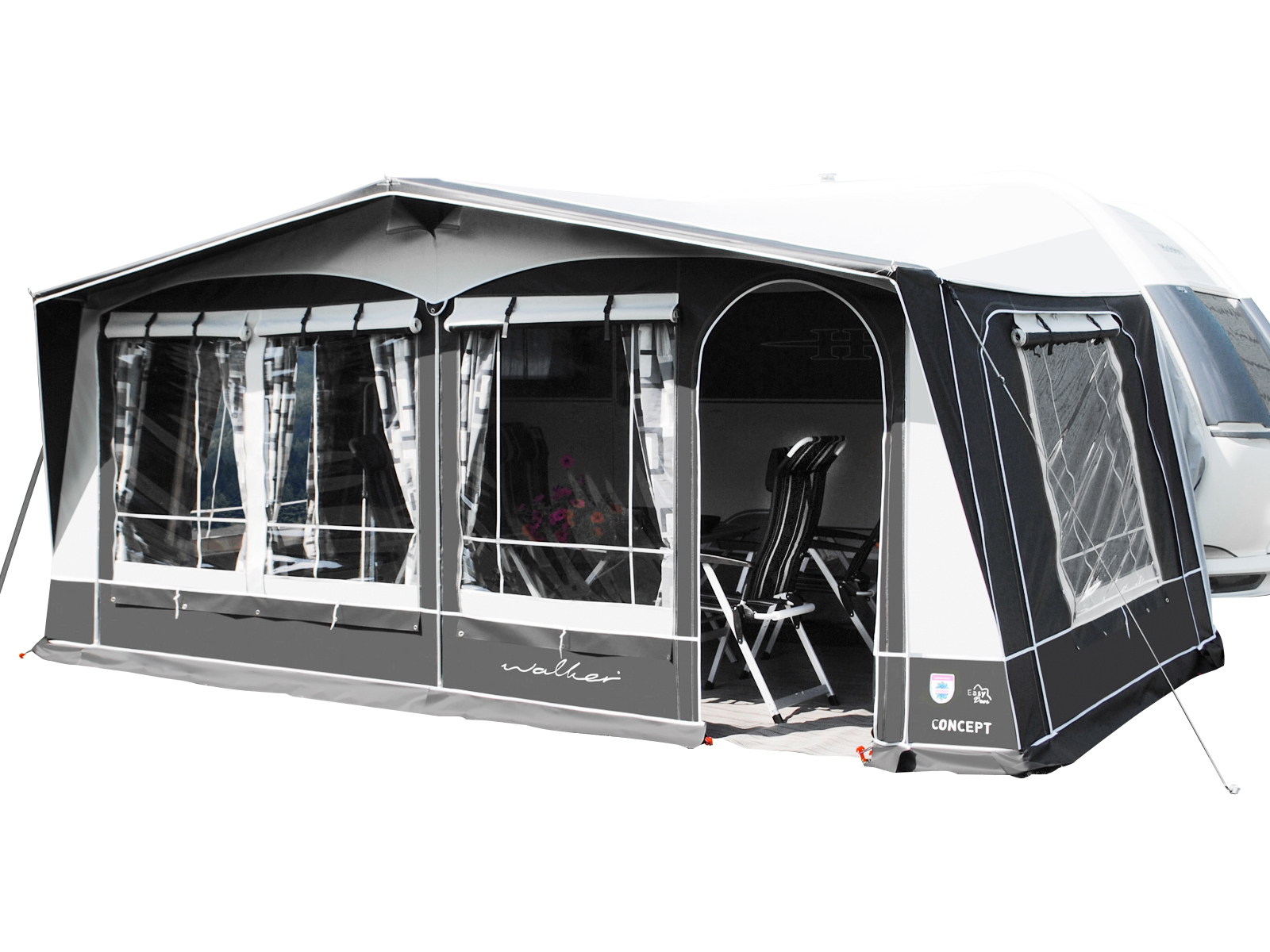 Walker concept 280 maat 960 (946 - 975 cm) caravanvoortent