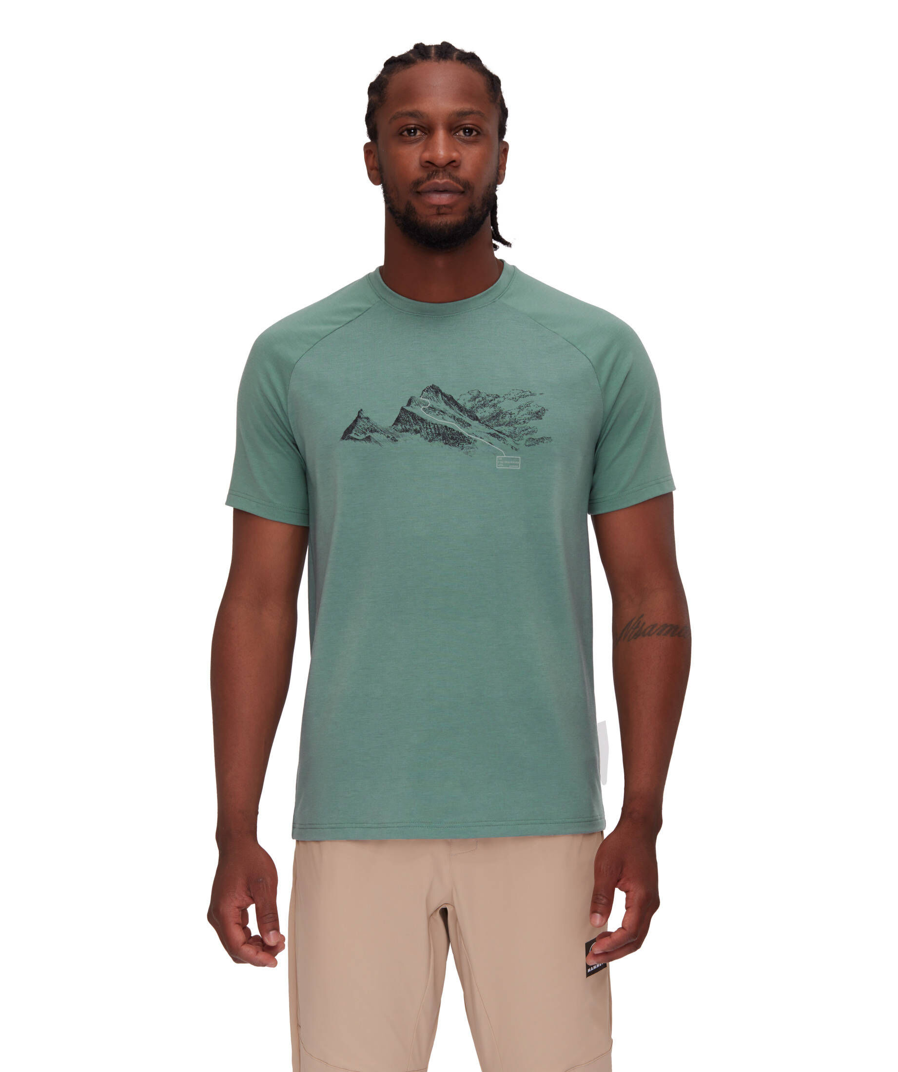 Mammut| Herren T-Shirt MOUNTAIN Men Finsteraarhorn
