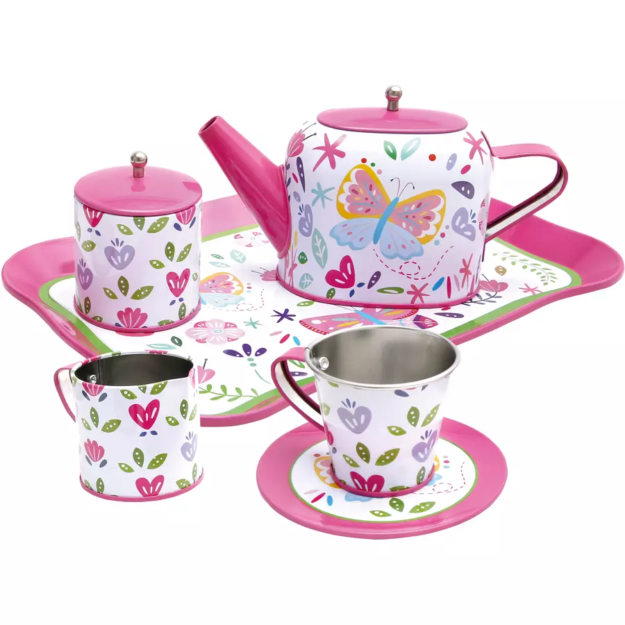 Bino Kinder-Tee-Set, rosa