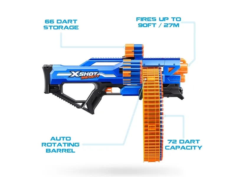 XShot X-Shot – „Insanity Mad Mega Barrel“ (36609)