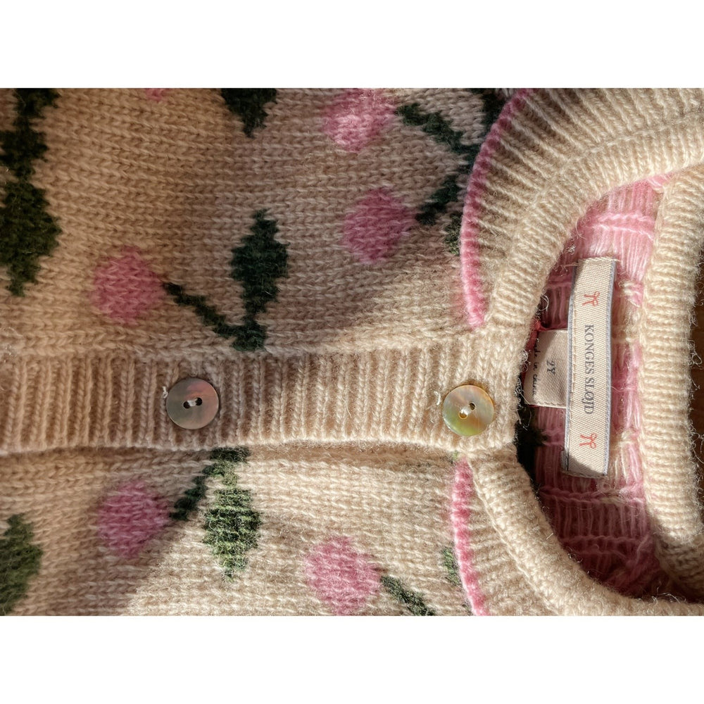 Køb Konges Sløjd Cherry Belou Strik Krave Cardigan