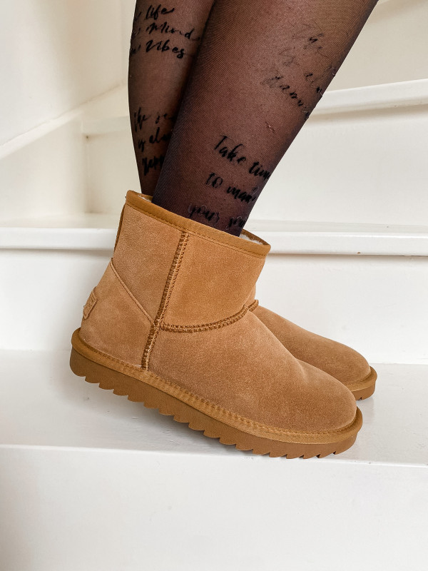 Colors Of California - Bottines fourrées HC.YW001 Tan
