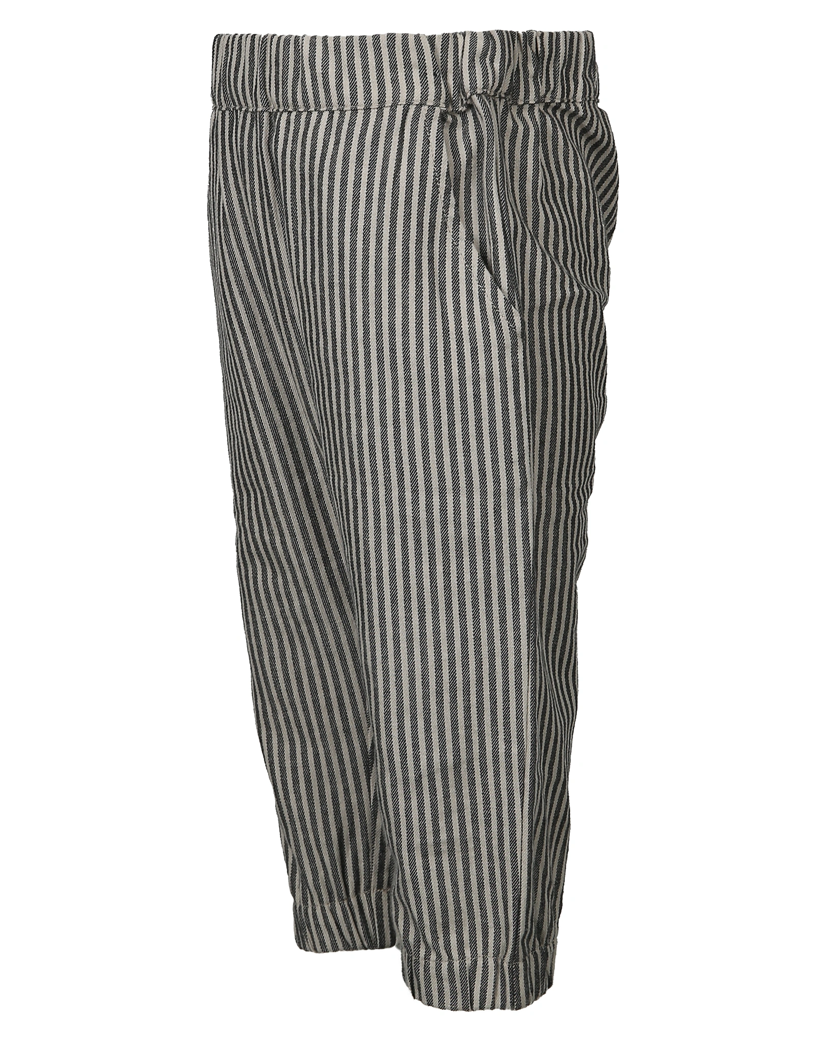 Hose ANDY STRIPES in black coal