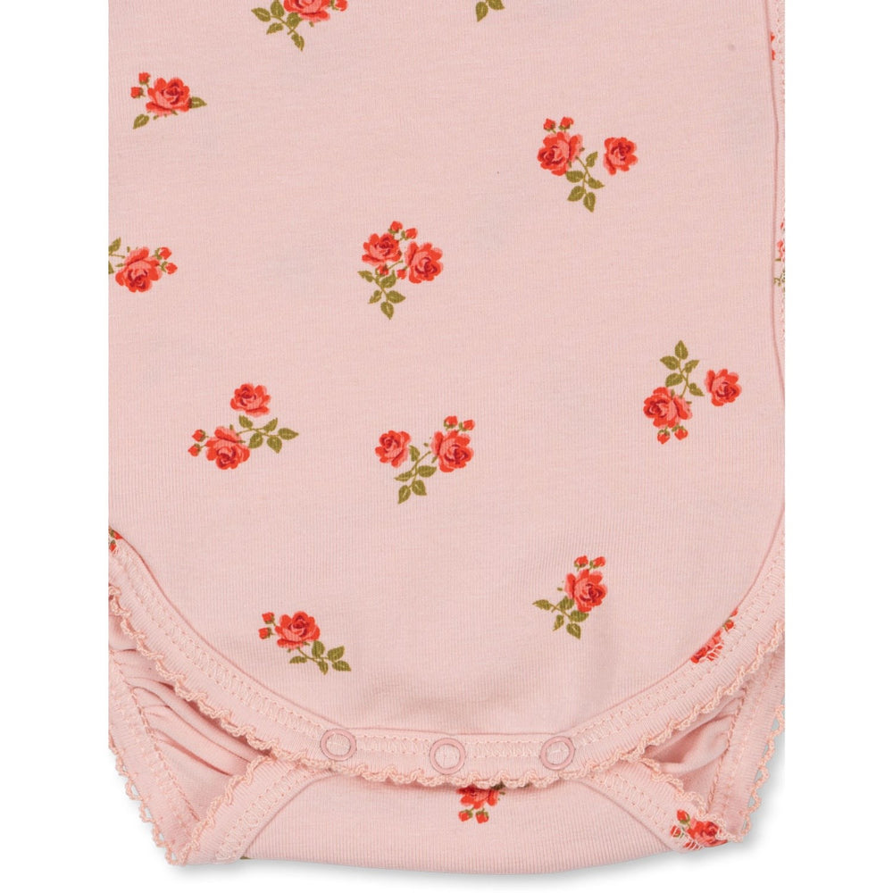 Køb Konges Sløjd Rosa Pink Basic Ls Newborn Body GOTS