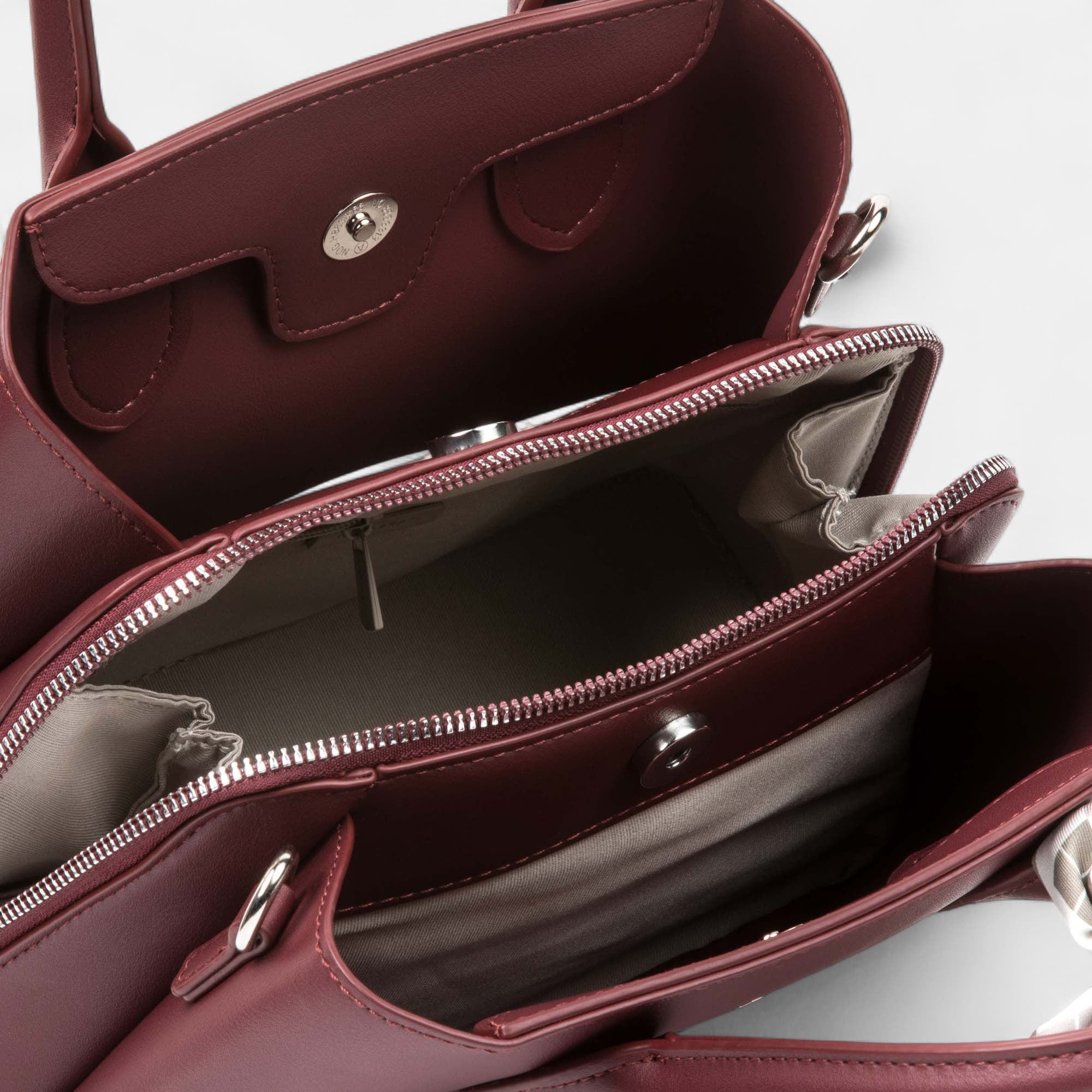 Sac à main rouge